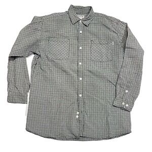 Carhartt Relaxed Fit Long-Sleeve Workwear Flannel Shirt Men's Large